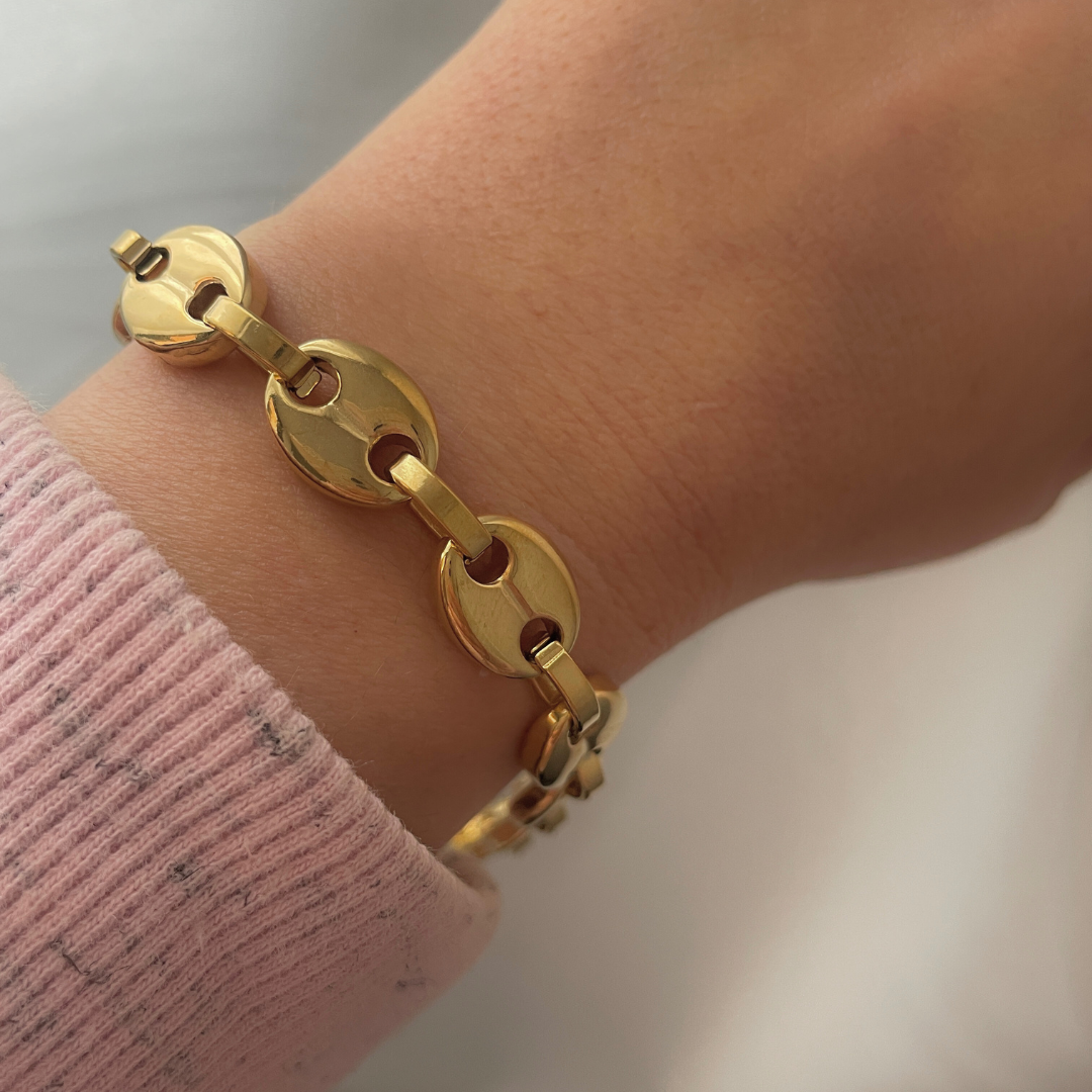 Pulsera Bobby | KHLOE JOYAS | Color Oro,Pulseras,Unisex