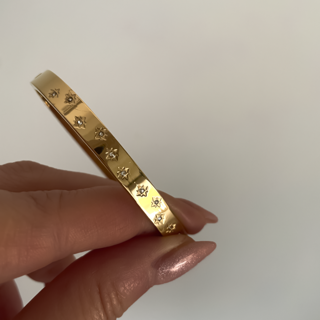 Pulsera Kent | KHLOE JOYAS | Color Oro,Con Brillantes,Pulseras