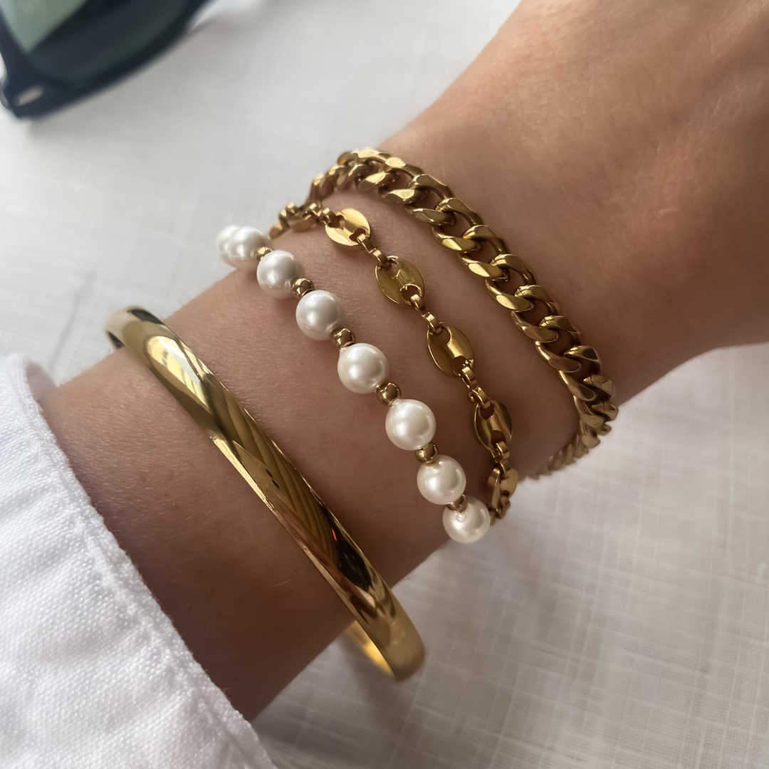 Pulsera Lespoir | KHLOE JOYAS | 40%,Color Oro,Pulseras