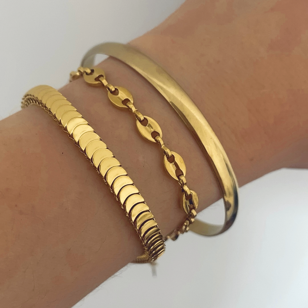 Pulsera Lespoir | KHLOE JOYAS | 40%,Color Oro,Pulseras