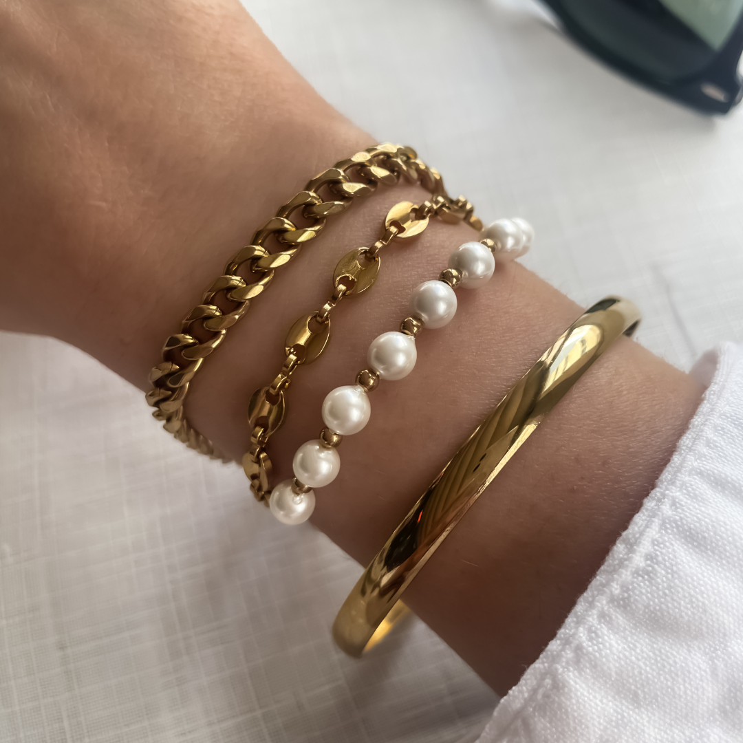 Pulsera Mariner | KHLOE JOYAS | 15%,Color Oro,Pulseras