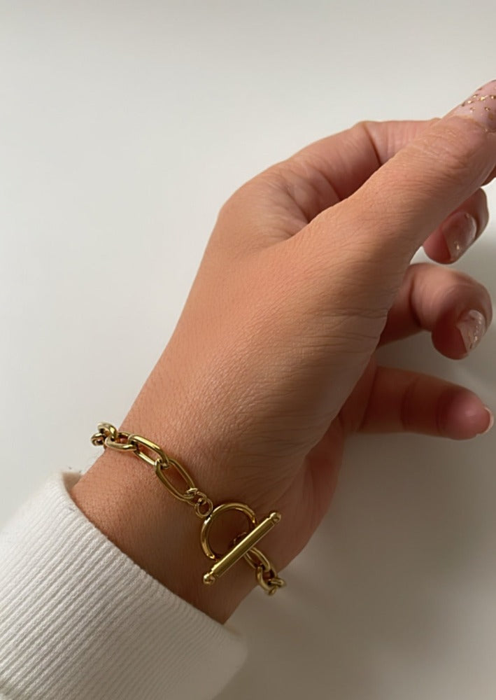 Pulsera Ophelia | KHLOE JOYAS | 40%,Color Oro,Pulseras