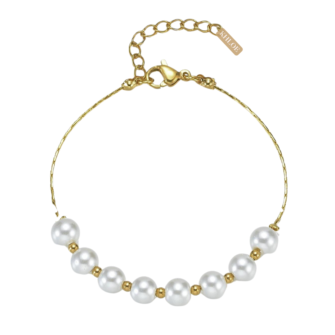 Pulsera Paradise | KHLOE JOYAS | 40%,Color Oro,Perlas,Pulseras