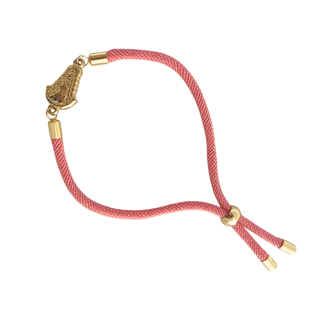 Pulsera Rocio Rosa Cord