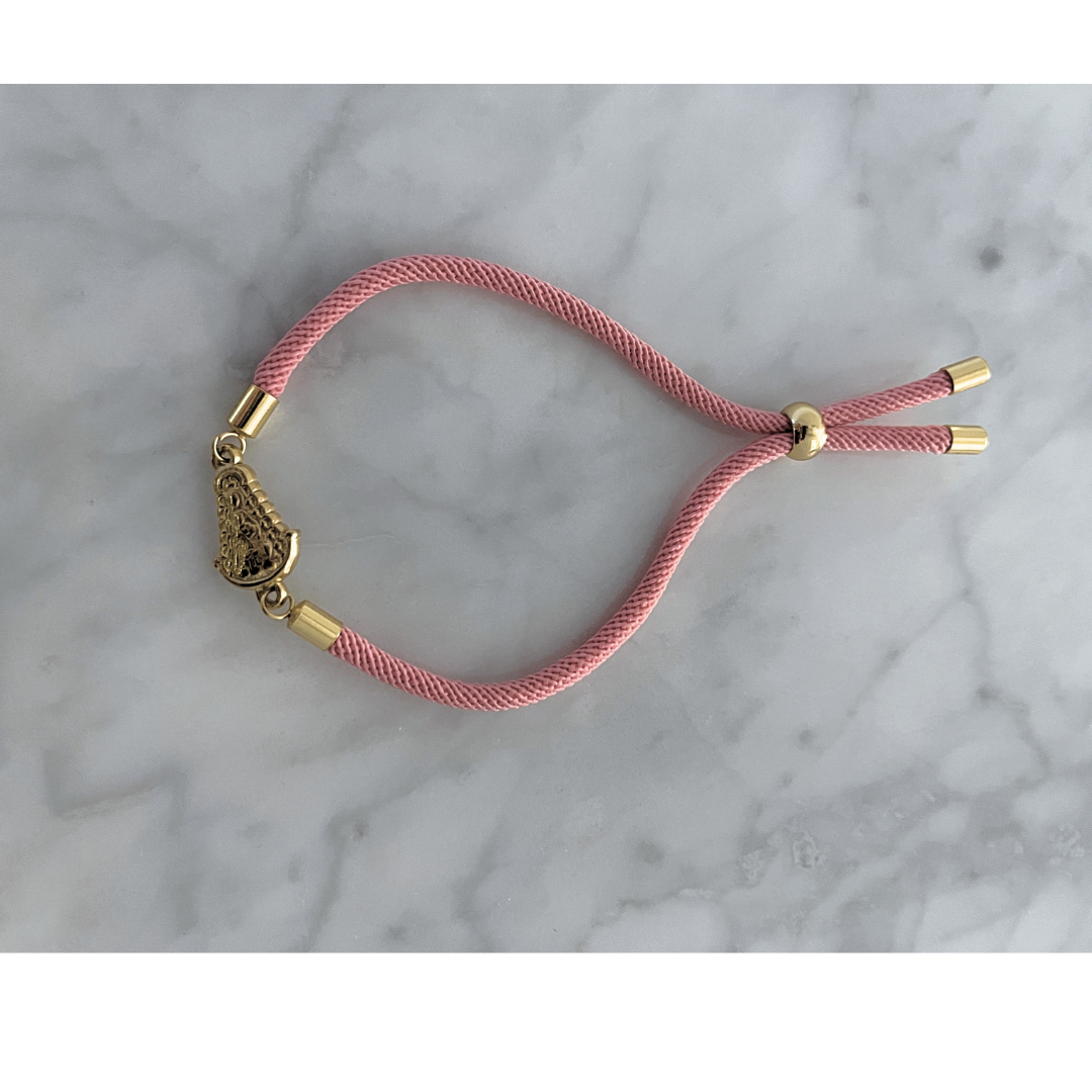 Pulsera Rocio Rosa Cord