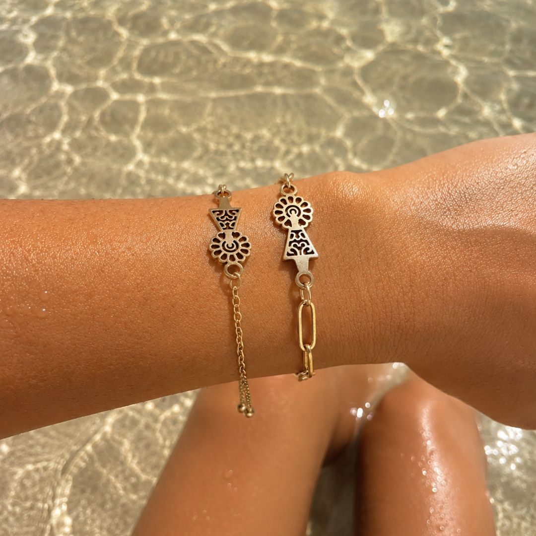 Pulsera Virgen Del Pilar Silueta