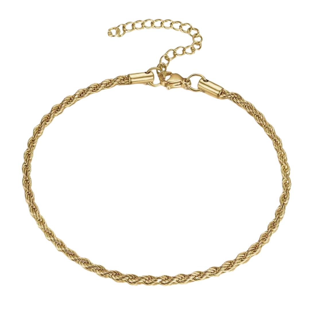 Tobillera Royce | KHLOE JOYAS | 40%,Color Oro,Tobilleras,Unisex