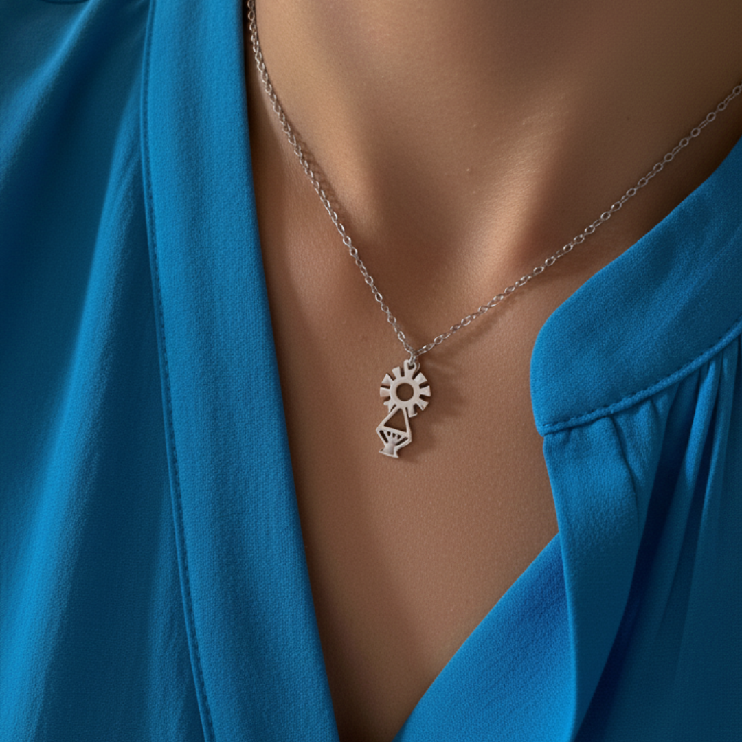 Collar Virgen De Covadonga Silueta