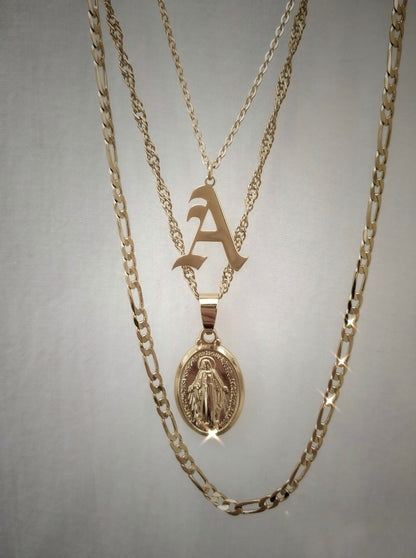 Codex Initial Necklace