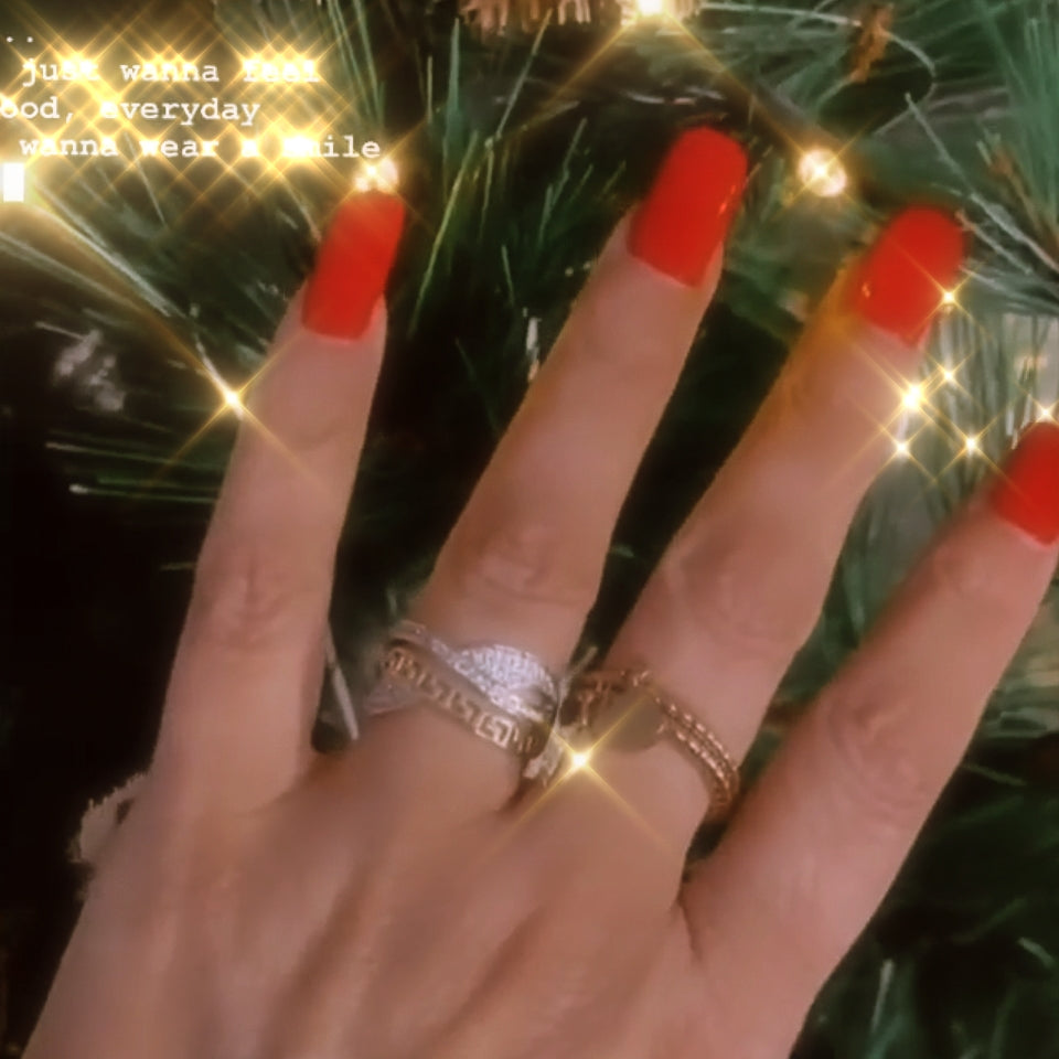 Anillo Corfu | KHLOE JOYAS | 40%,Anillos,Color Oro,Color Plata,Con Brillantes