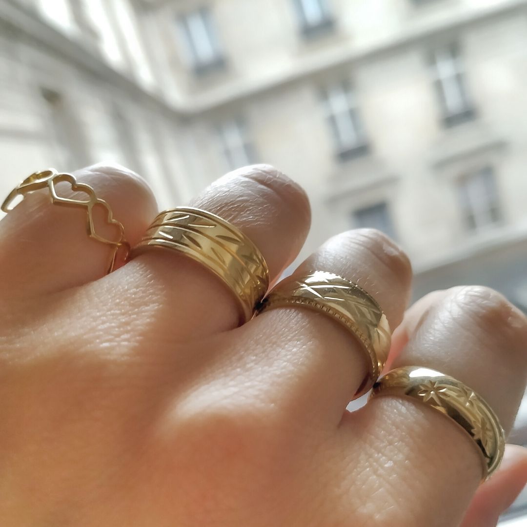 Anillo Cosmic | KHLOE JOYAS | 40%,Anillos,Color Oro