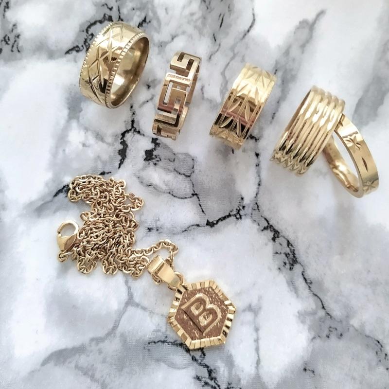 Anillo Lightning | KHLOE JOYAS | 40%,Anillos,Color Oro