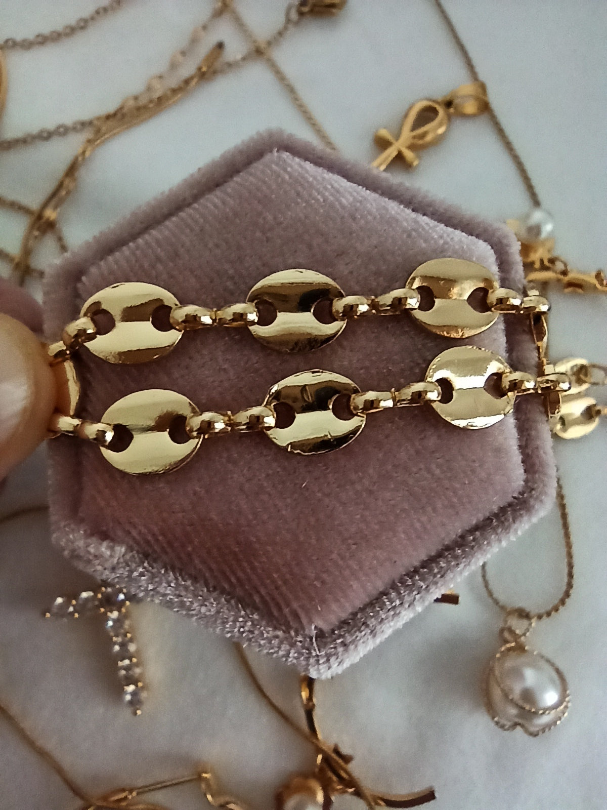 Cadena Mariner Gucci Link | KHLOE JOYAS | 15%,Cadenas,Color Oro,Gargantillas,Unisex