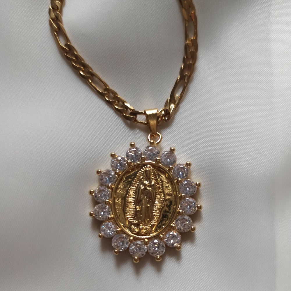 Guadalupe Halo Necklace