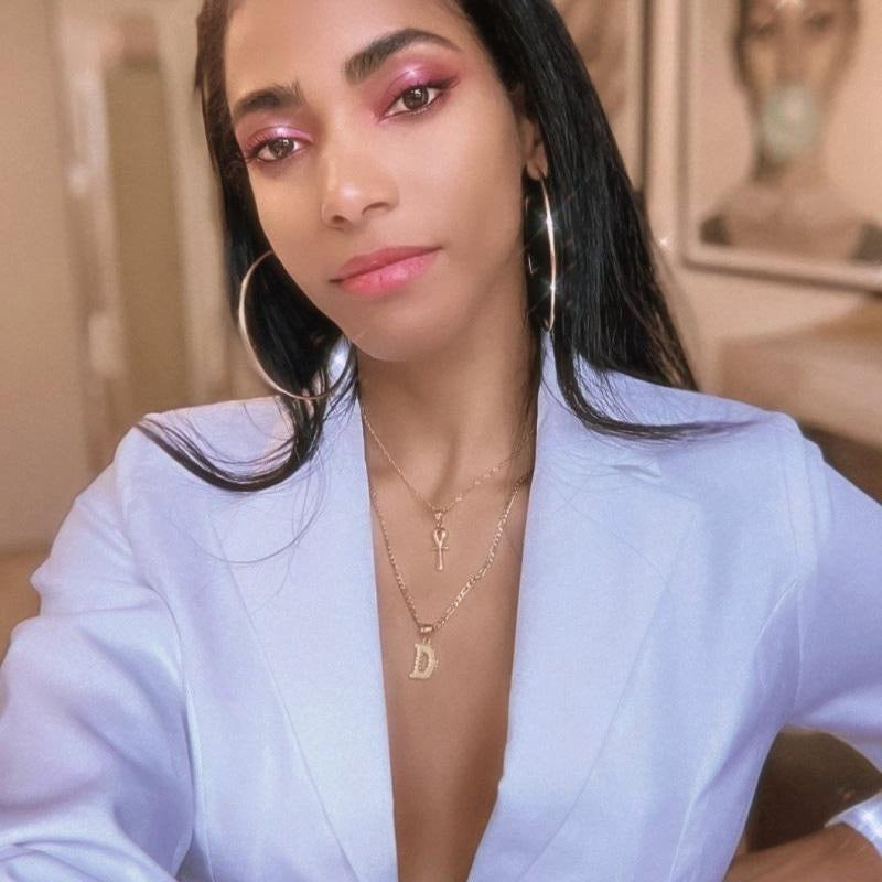 Collar Ankh | KHLOE JOYAS | 40%,Colgantes,Collares,Color Oro,Cruces