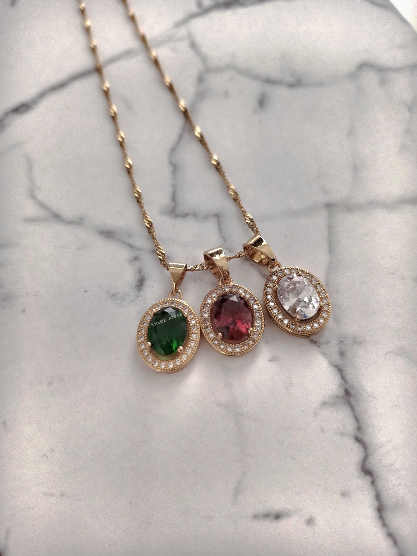 Collar Bewitched | KHLOE JOYAS | Colgantes,Collares,Color Oro,Colores,Con Brillantes