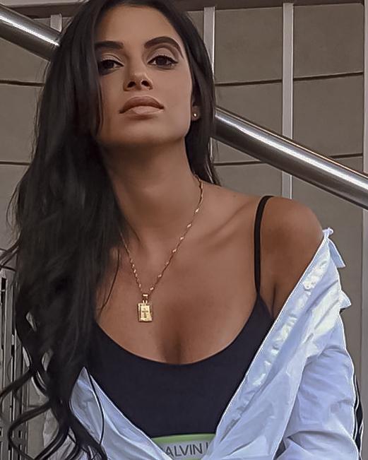 Collar Cross Tablet | KHLOE JOYAS | 15%,Colgantes,Collares,Color Oro,Cruces,Religioso,Unisex