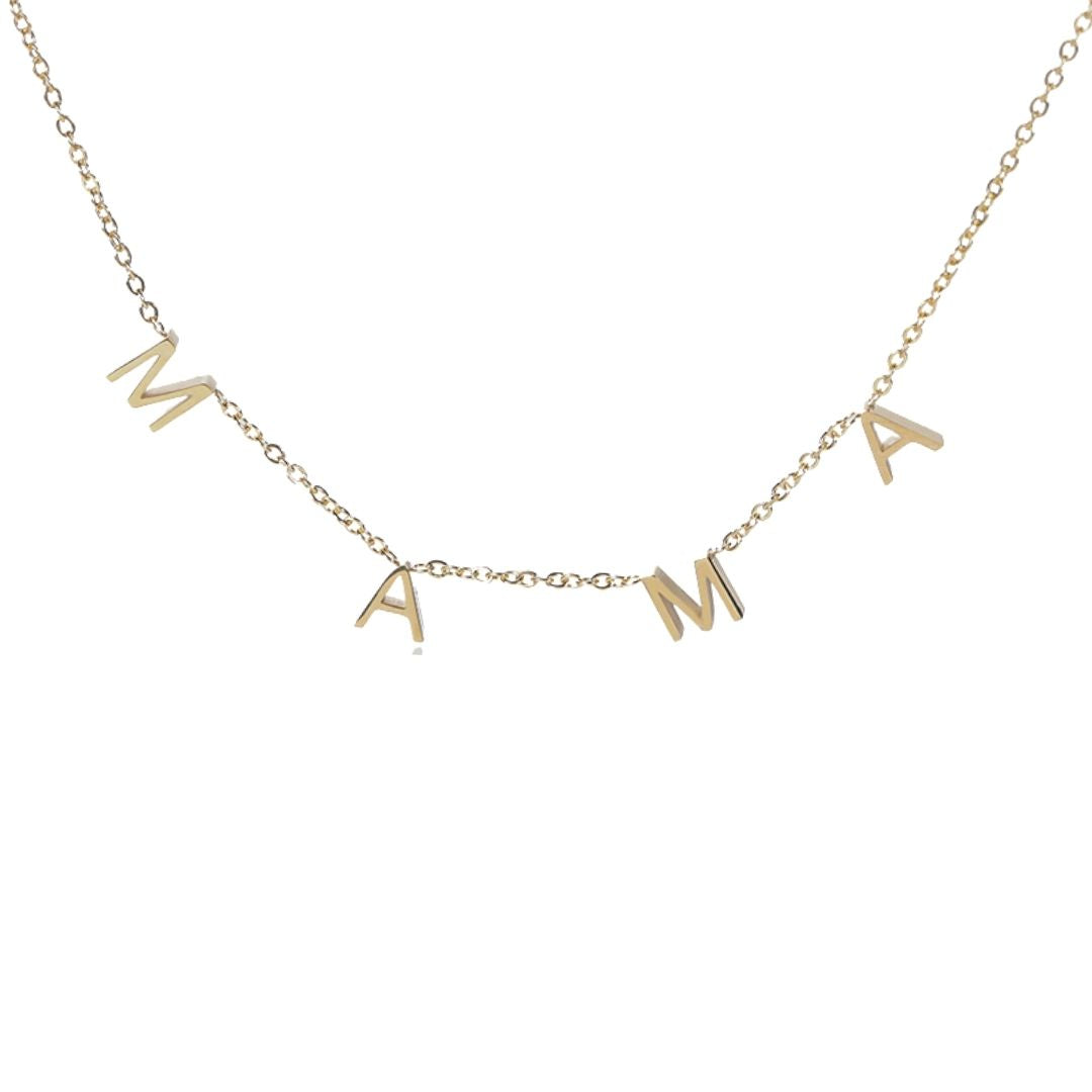 Gargantilla Mama Dangle | KHLOE JOYAS | Color Oro,Gargantillas