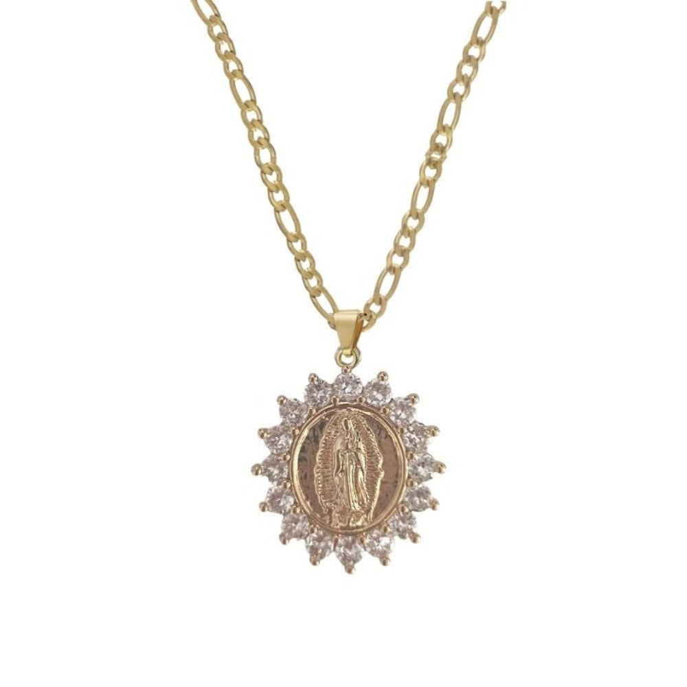 Guadalupe Halo Necklace