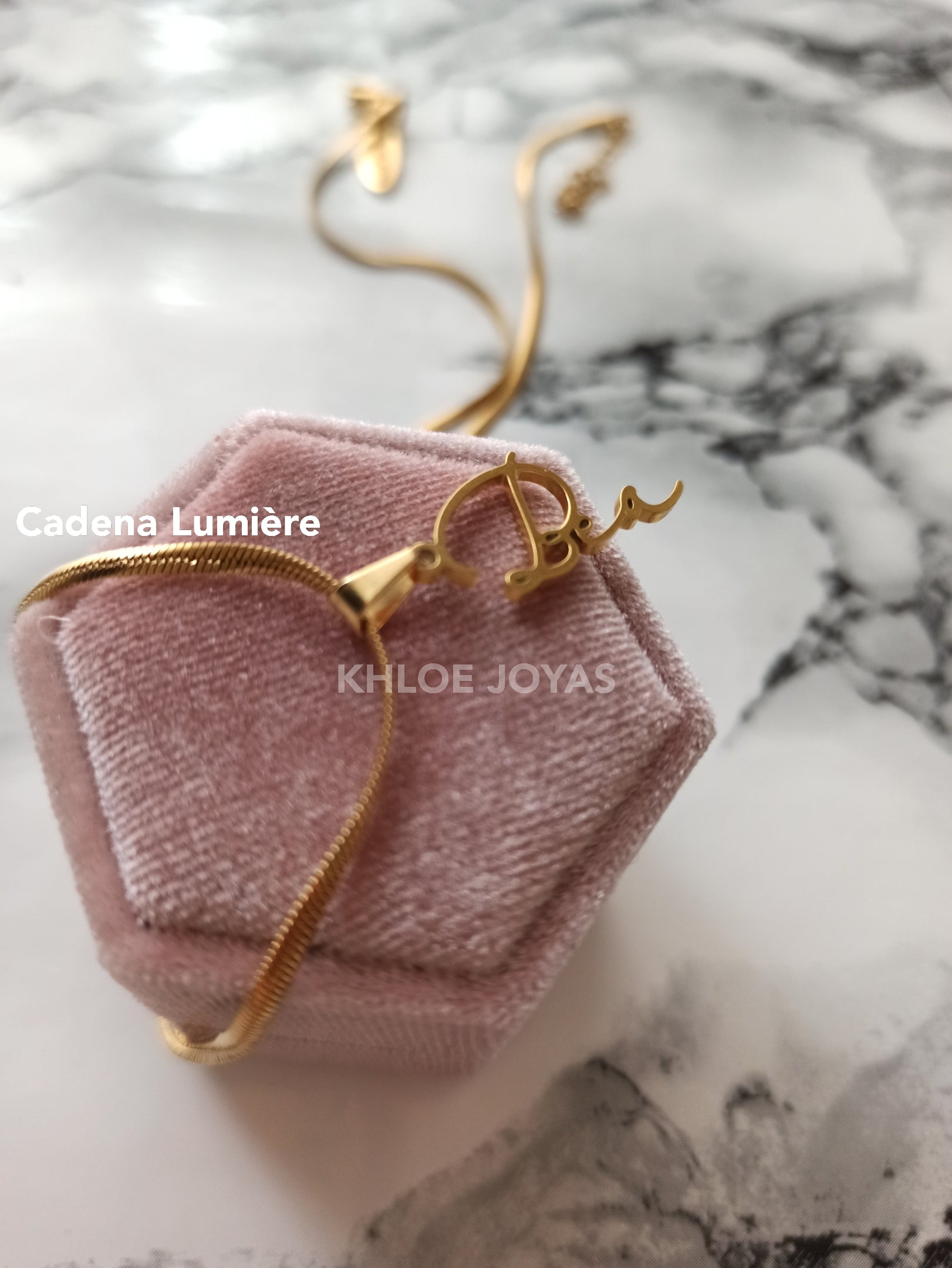 Gargantilla Manuscrito Vertical freeshipping - KHLOE JOYAS