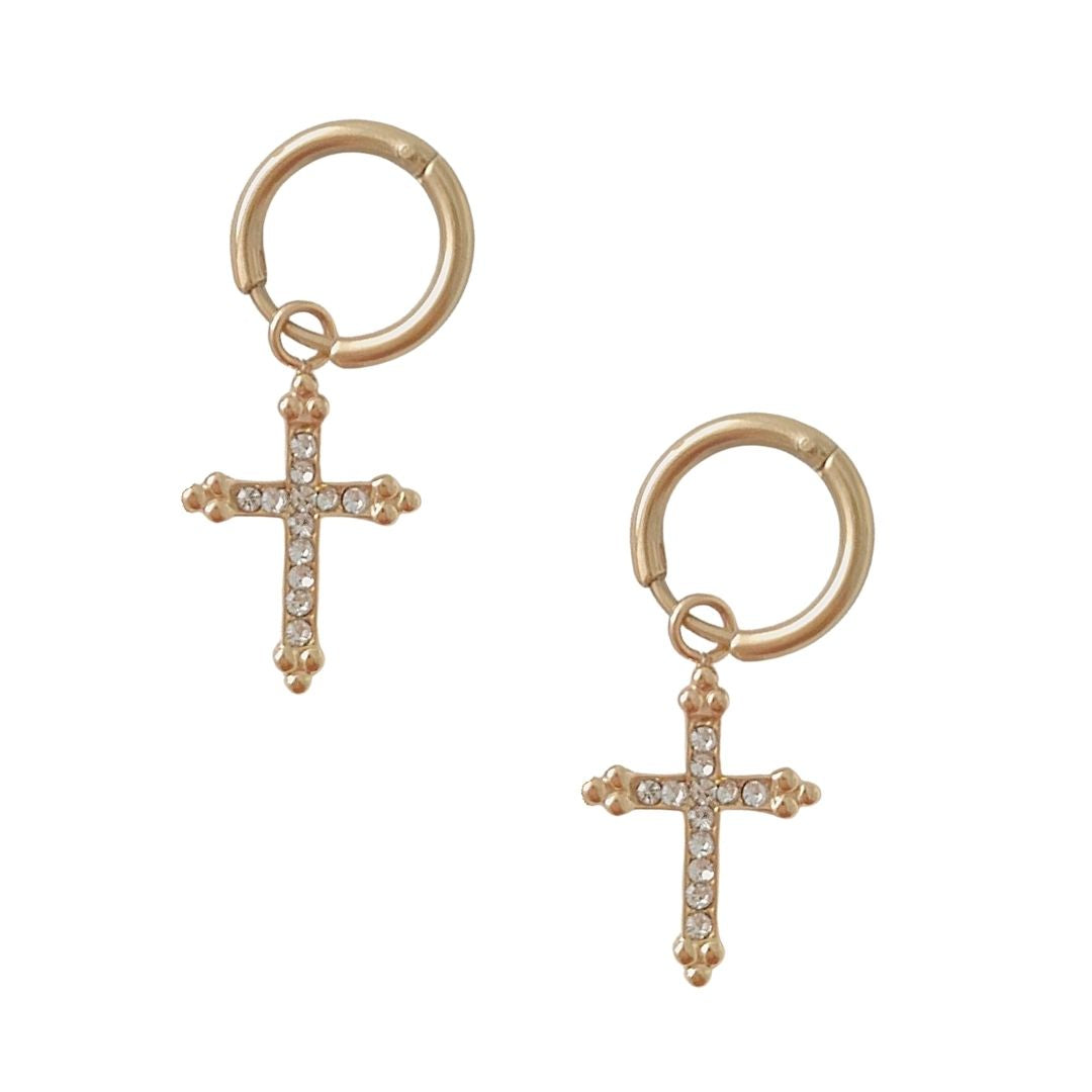 Cova Cross Earrings 